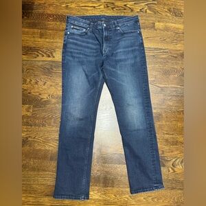 Calvin Klein Men’s Slim Jeans, Dark Blue, 34x30